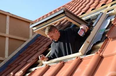 Pose de fenêtres de toit Velux au Fauga